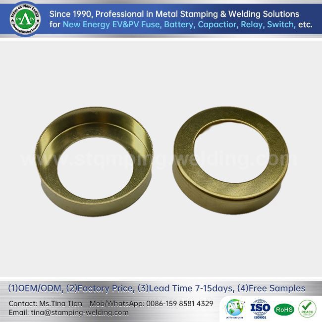 Brass Inner Cap For Electrical Fuse