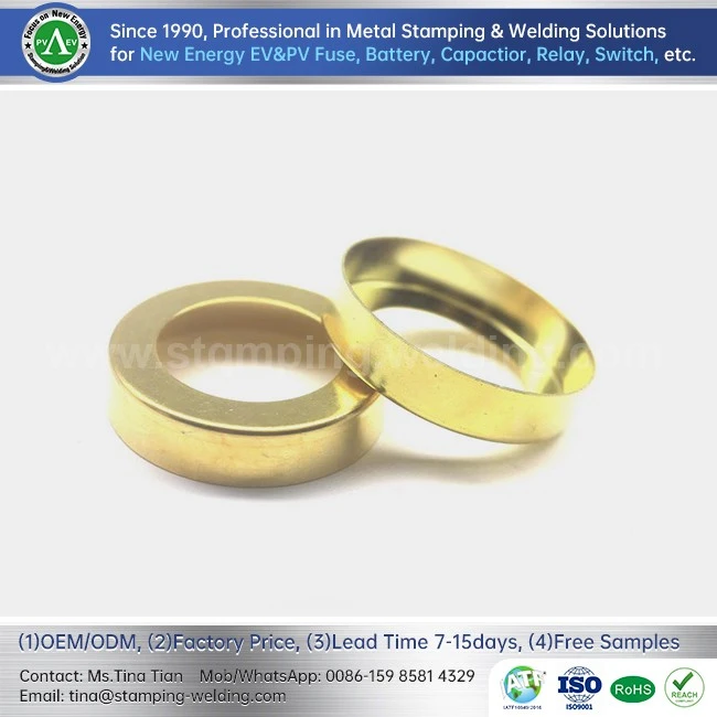 Brass Inner Cap for Eeletric Car Fuse