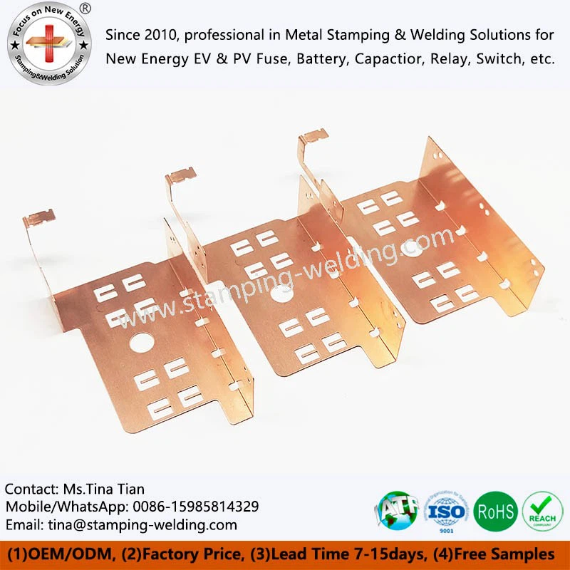 Copper Busbar for Self-healing Film Capacitor for EV and HEV Applications