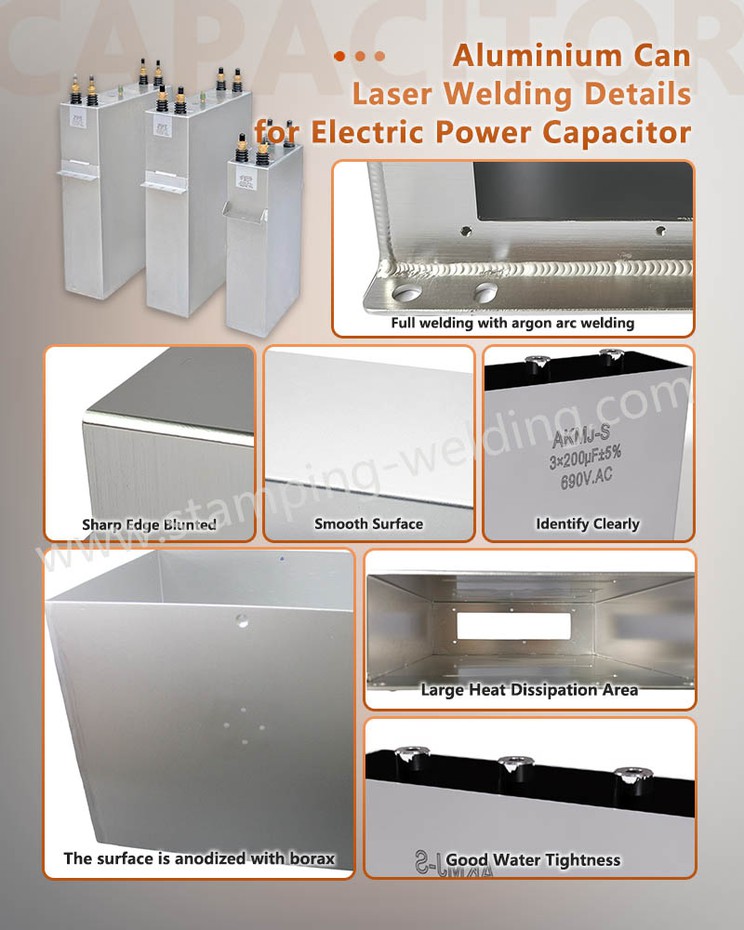 Details of Stainless Steel Can for High Voltage Film Capacitors Details of Stainless Steel Can for High Voltage Film Capacitors