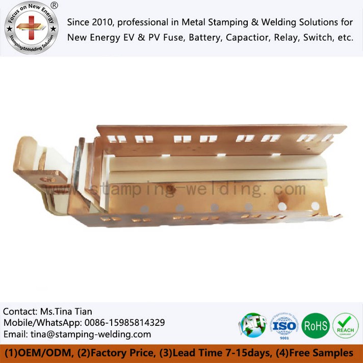 Copper Busbar for Hybrid Electric Vehicles Film Capacitor Copper Busbar for Hybrid Electric Vehicles Film Capacitor