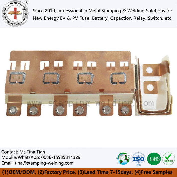 Film Capacitor Copper Busbar for Electric Vehicles Film Capacitor Copper Busbar for Electric Vehicles