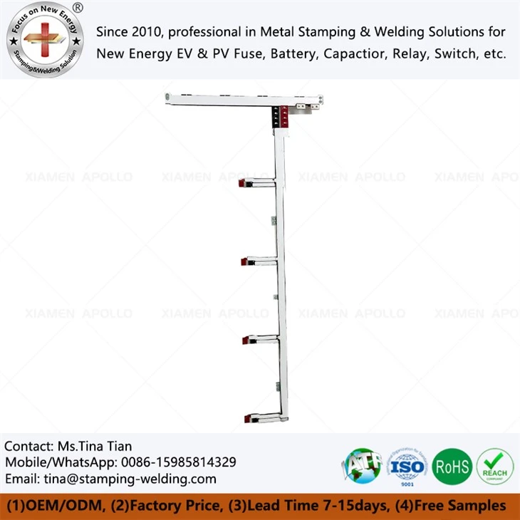 Laminated aluminum busbar