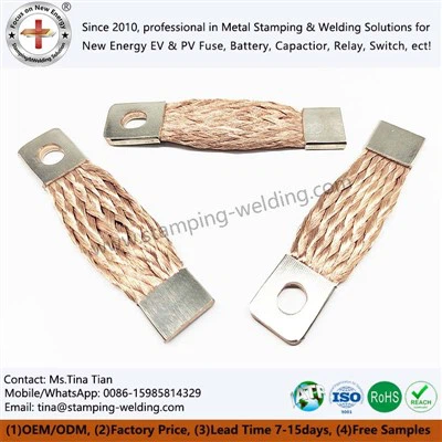 Busbar copair braided solúbtha
