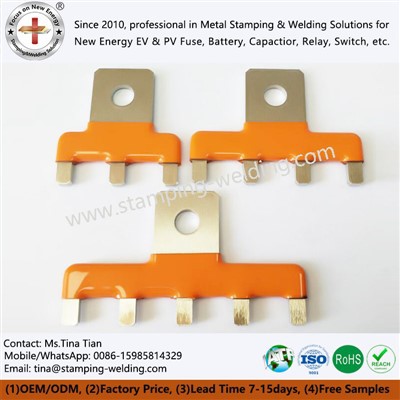 Busbar copair solúbtha inslithe le tumadh PVC oráiste