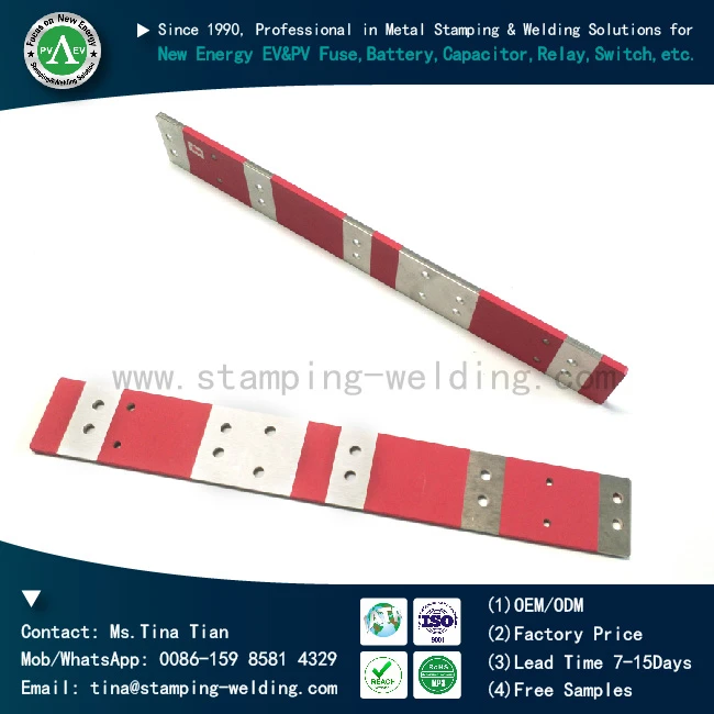 Tin Plated Epoxy Powder Coating Copper Busbar