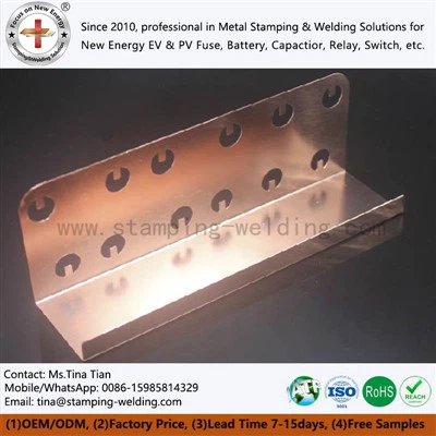 Copar busbar le haghaidh ardvoltais