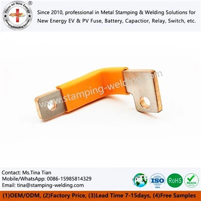 Busbars ag insliú feadánra